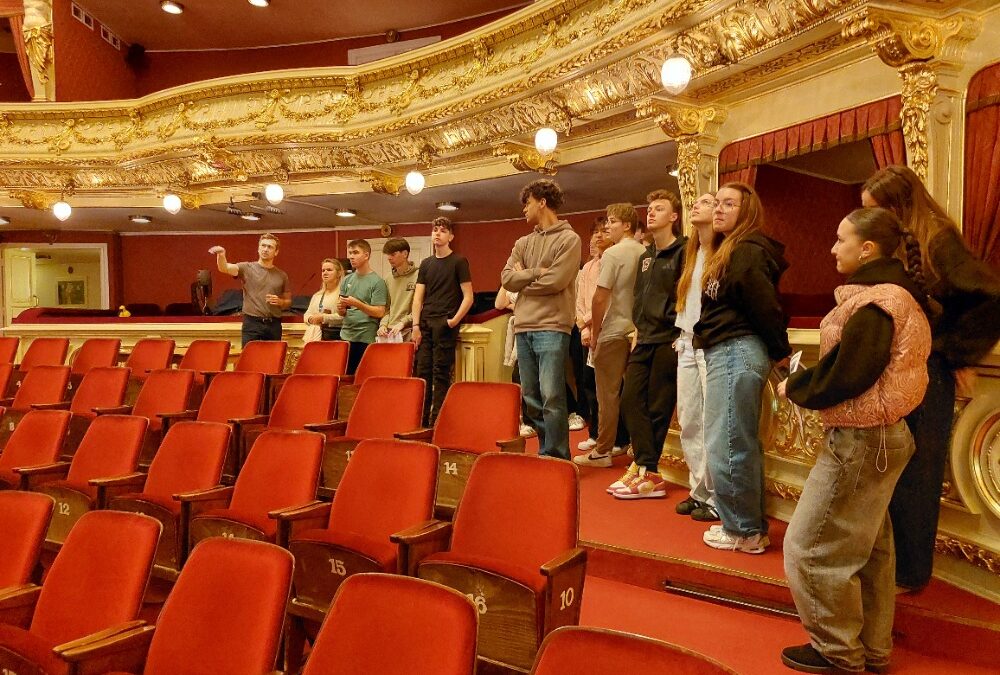 C1.B na literárně dějepisné exkurzi v Brně – 14. 10. 2025