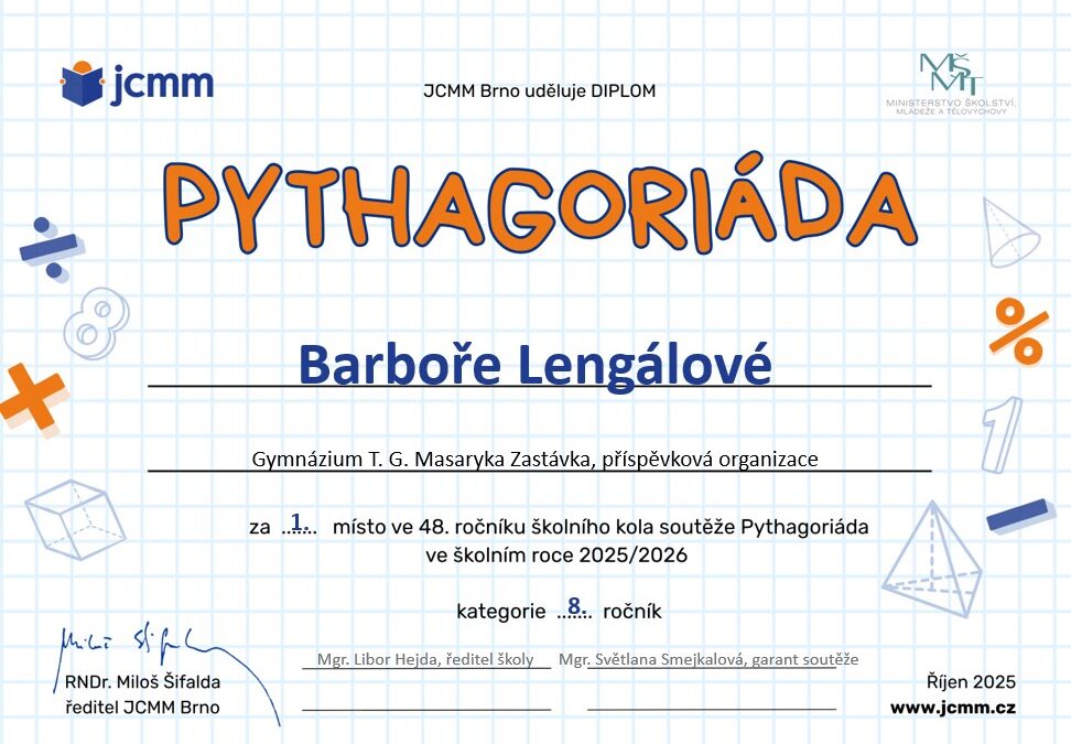 ŠK Pythagoriády Z8
