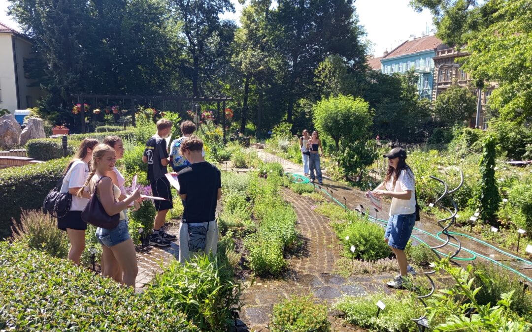 Exkurze třídy S3.A do botanické zahrady