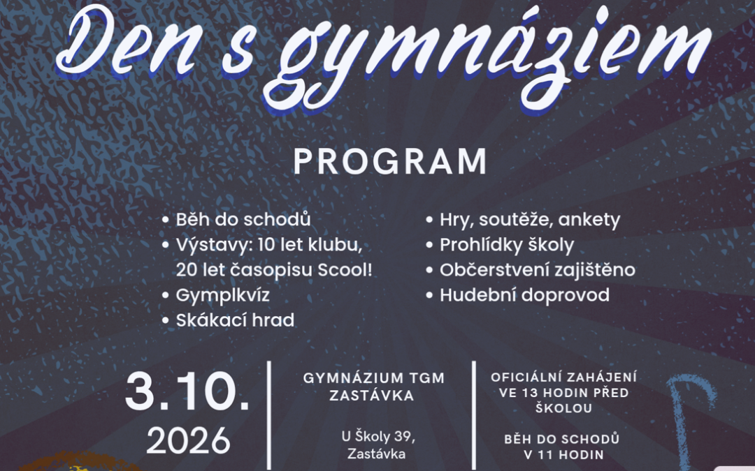 Den s&nbsp;gymnáziem